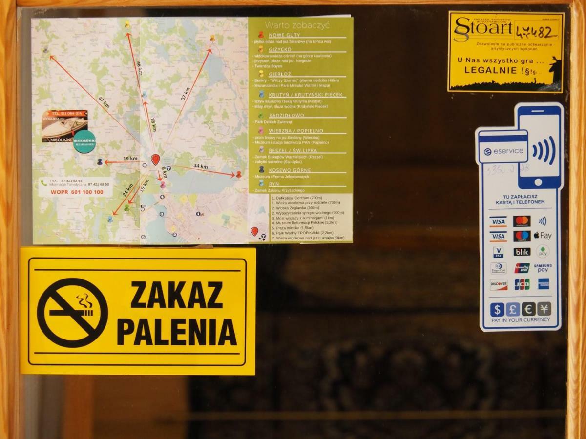 Pokoje Żabi Staw Mikołajki 外观 照片